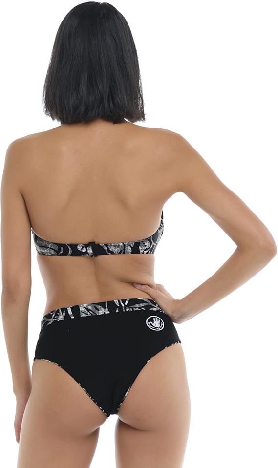 Body Glove Marilyn Molded Cup Underwire Bandeau Bikini Top
