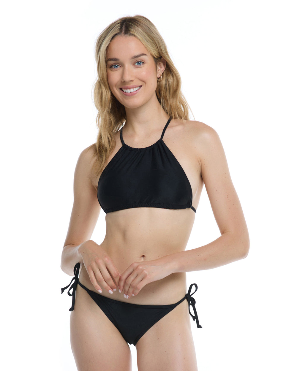 39506202-068 Body Glove Smoothies Sage Swim Top - Black