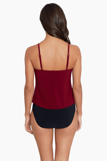 Magicsuit Merlot Rita Tankini Top