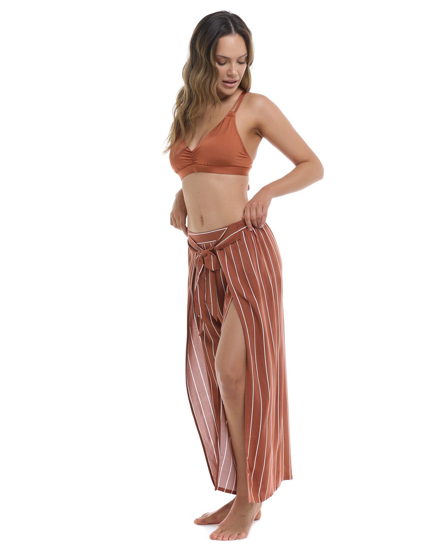 SK671680-524 Skye Paige Wrap Pants – Genesis Terracotta