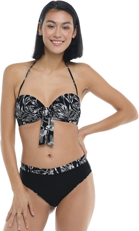 Body Glove Marilyn Molded Cup Underwire Bandeau Bikini Top