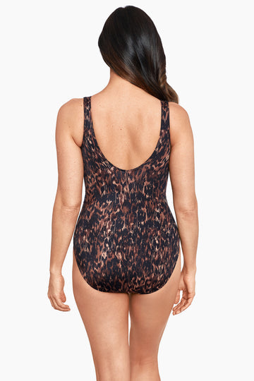 Miraclesuit Untamed It's A Wrap One Piece Swimsuit