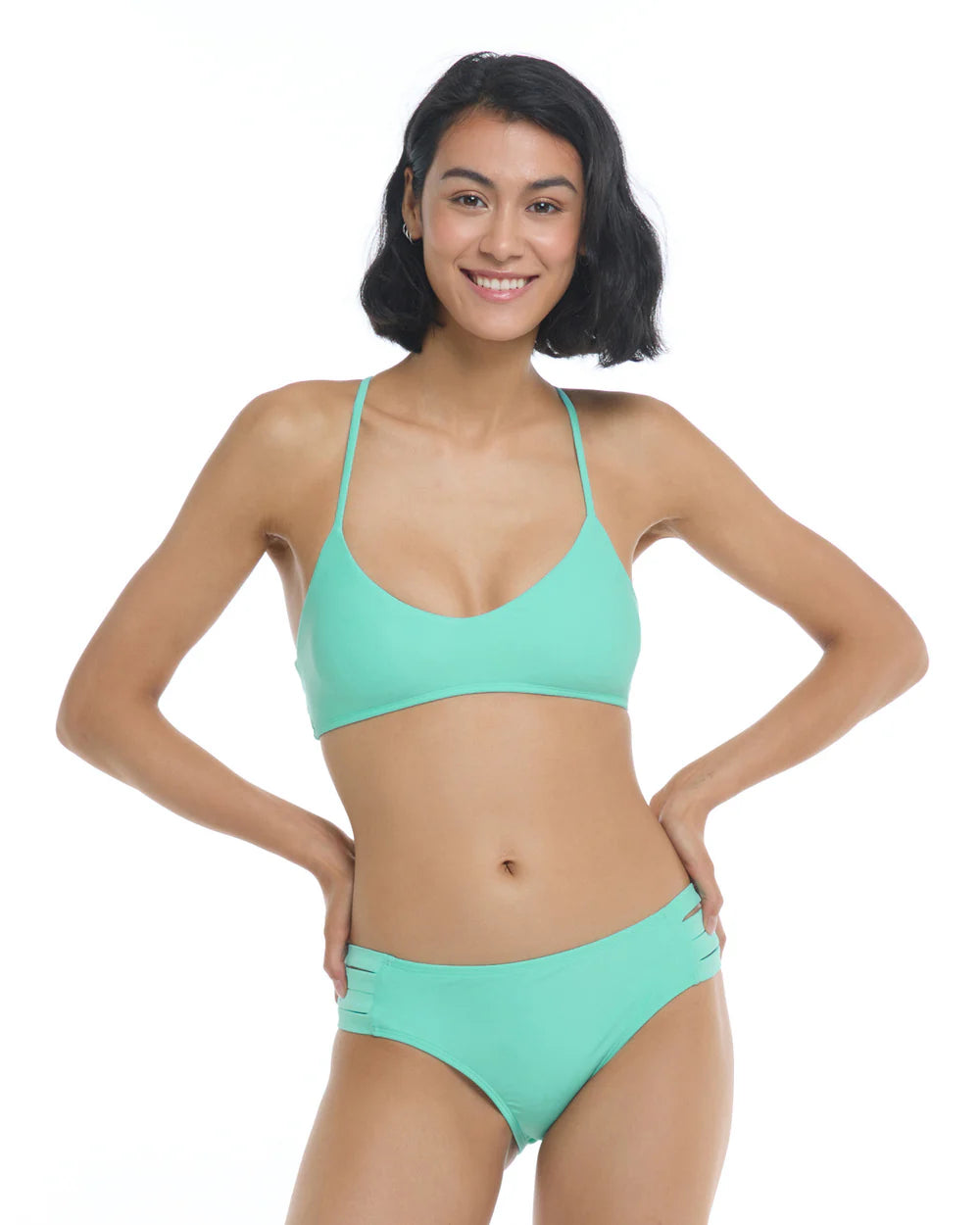 Body Glove Smoothies  Alani Bikini Top - Royal Blue, Teal, Black