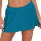 Sunsets Side Zip Swim Skort