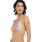 Eidon Surf Mila Fixed Triangle Top - Flora
