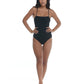 Body Glove Ibiza Gigi One-piece Bandeau Swimsuit - Black