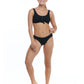 Body Glove Ibiza Kate Tie-front Tank Swim Top - Black