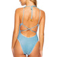 Luli Fama Stardust V Neck One Piece